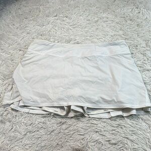 Lululemon Run: Pace Setter Skirt White